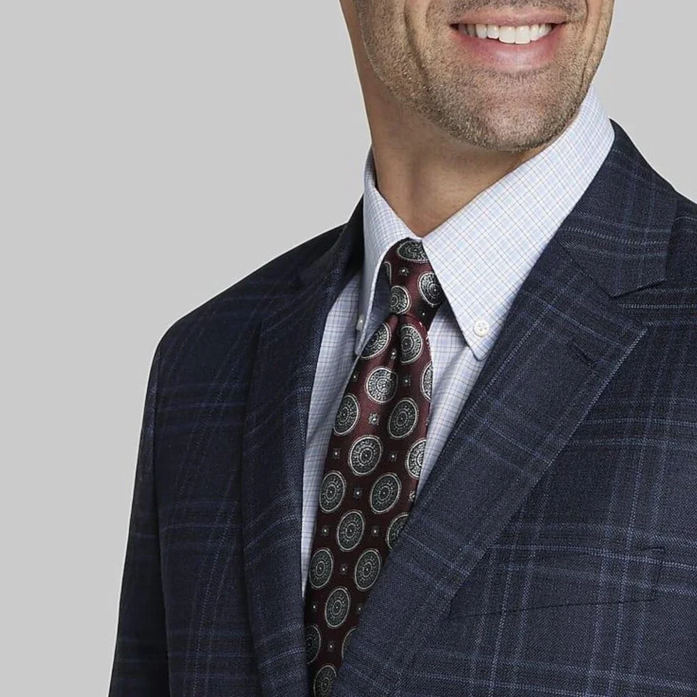 Mens Blazer - Blue - Jos.A Bank - Picture 1 of 4